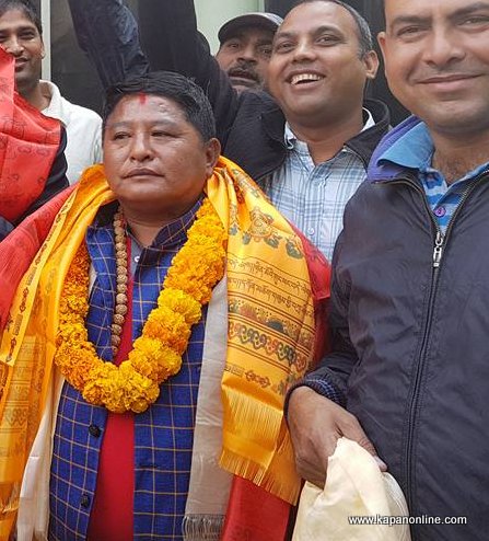 नेपाली काँग्रेस ओखलढुंगाका सभापति प्रदीपकुमार सुनुवारलाई मातृशोक