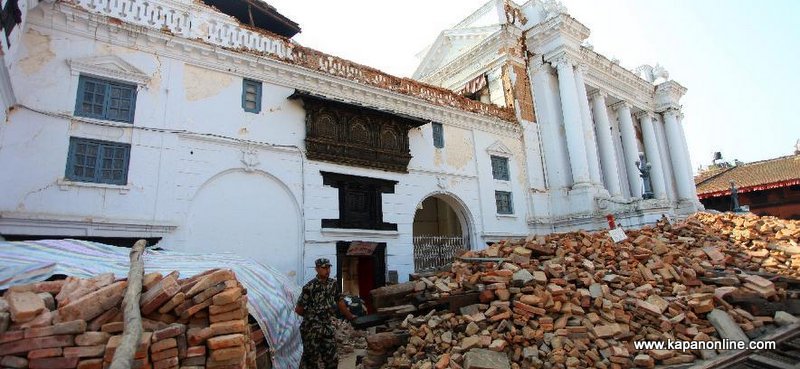 हनुमानढोका दरबार परिसर पुनःनिर्माणको काम तीव्र गतिमा बढ्यो