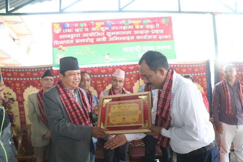 नेपाल मेडिकल कलेज प्रा. ली.शिक्षण अस्पतालका प्रबन्ध निर्देशक मोहम्मद बसुरुद्दिन अन्सारी सम्मानित