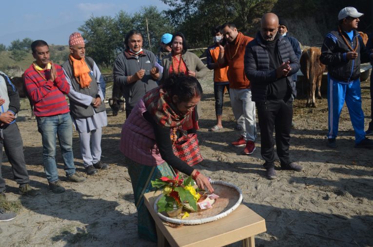 असहाय गाईबाछा संरक्षण अभियान द्वारा आयोजित देउसी भैलो बाट एक लाख ७५ हजार संकलन