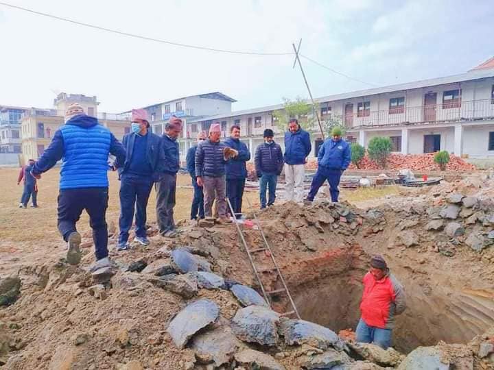 श्री बाल सुधार मावि गोकर्णेश्वर २ को भवन शिलान्यास