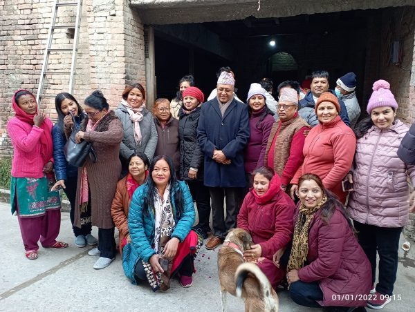 नेकपा एमाले काठमाण्डौ महानगरपालिका वडा नं ३० को कार्यालय उद्घाटन