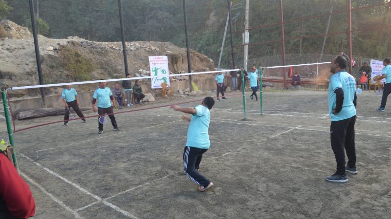 गोकर्णेश्वर युवा उपकार क्लब द्वारा आयोजित मैत्रीपूर्ण ब्याटमिन्टन प्रतियोगीताको दोस्रो दिनको खेलहरु सम्पन्न