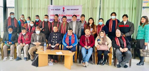 समाजवादी प्रेस संगठन नेपाल भक्तपुर शाखाको अध्यक्षमा  दिनेश कार्की