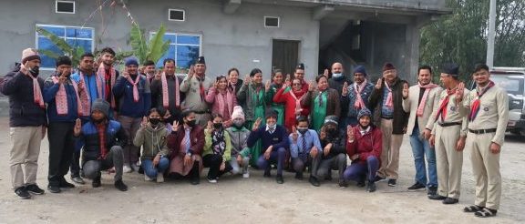 नेपाल स्काउट गौरादह नगर तदर्थ समितिको आयोजनामा प्रशिक्षण एवं अभिमुखिकरण सम्पन्न