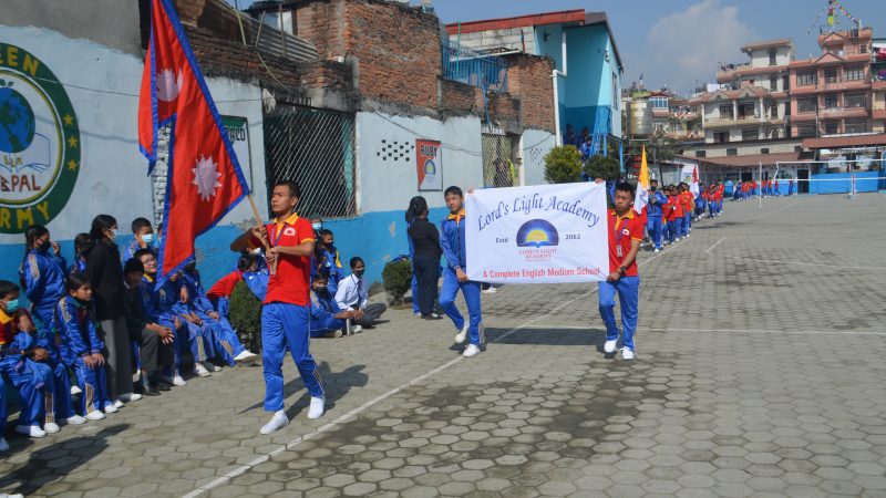 लर्ड्स लाइट एकेडेमी गोकर्णेश्वर ६ मा खेलकुद सप्ताह शुरु