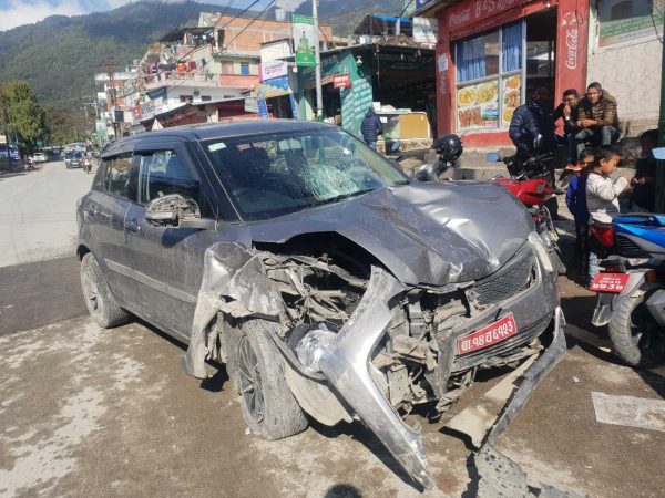 बुढानिलकण्ठमा २०७६ मंसिरमा भएको कार दुर्घटनाका दोषीलाई ६ महिना कैद हुने