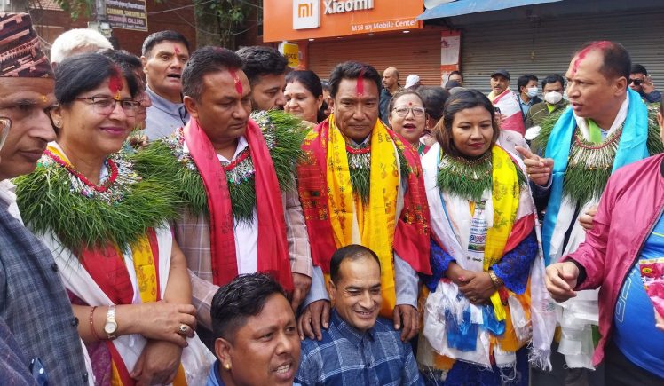 काठमाडौं महानगरपालिका वडा नम्बर ६ मा नेपाली कांग्रेसको प्यानल नै विजयी