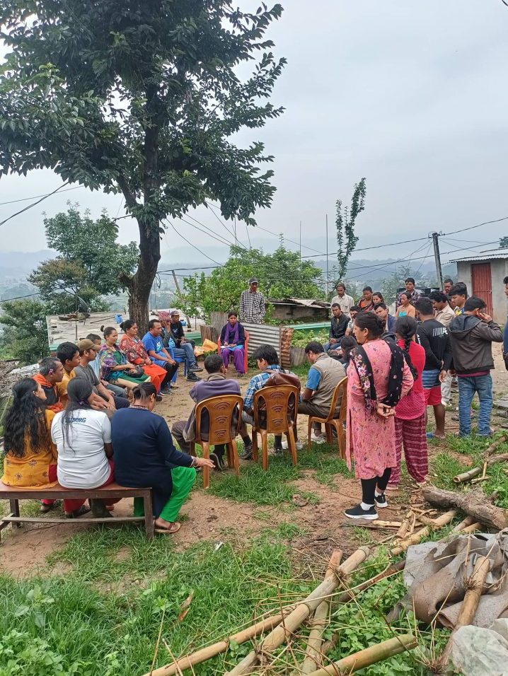 गोकर्णेश्वर ३ ले आ. व २०७९/०८० को योजना छनौटका लागि स्थानीय संग गर्यो छलफल