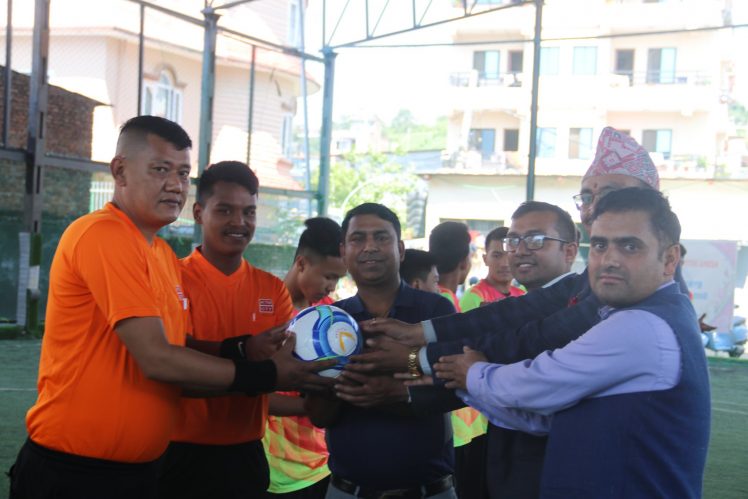 राष्ट्रिय संस्थागत बिध्यालय संघ नेपाल ( निसान) द्वारा आयोजित छैटौं निसान कप फुटसल प्रतियोगिता शुरु