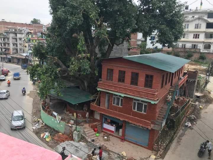 गोकर्णेश्वर ८मा रहेको छहारी युवा क्लब सामुदायिक भवन उद्घाटन