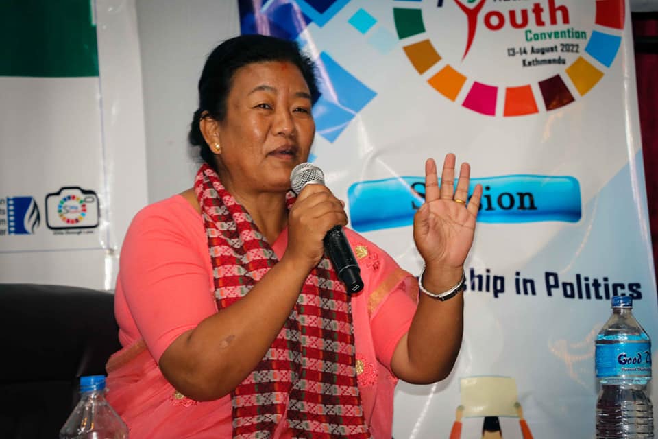 काठमाण्डौ जिल्लामा निर्वाचित एक मात्र कम्युनिस्ट महिला प्रदेस सभा सदस्य रमा आलेमगर
