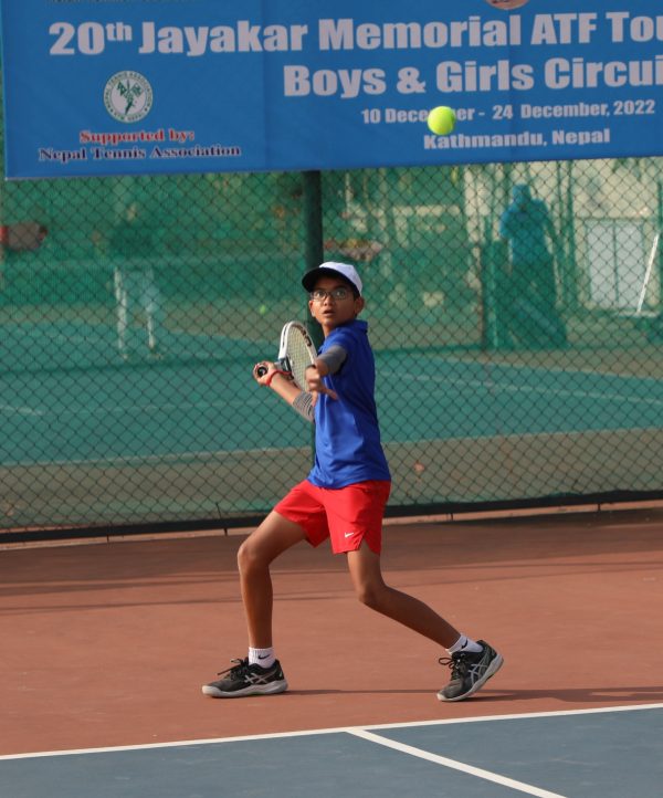 जयकर स्मृति एटीएफ यु–१४ टेनिस प्रतियोगिताको सर्किट–२ मा छ नेपाली खेलाडीको विजयी सुरुआत