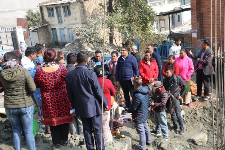 गोकर्णेश्वरमा नगर अस्पतालको नयाँ भवन शिलान्यास