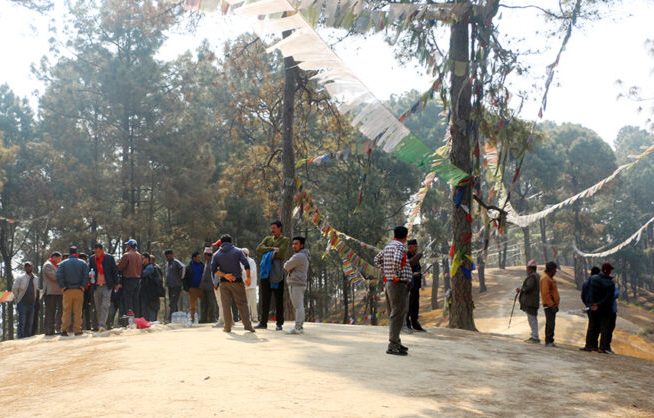 बुढानीलकण्ठ नगरपालिका वडा नं १३ रातमाटा डाँडामा विशाल शिव मुर्ति निर्माण हुने