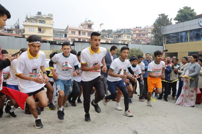 गोकर्णेश्वरमा मीनबहादुर स्मृति क्वाटर म्याराथन सम्पन्न