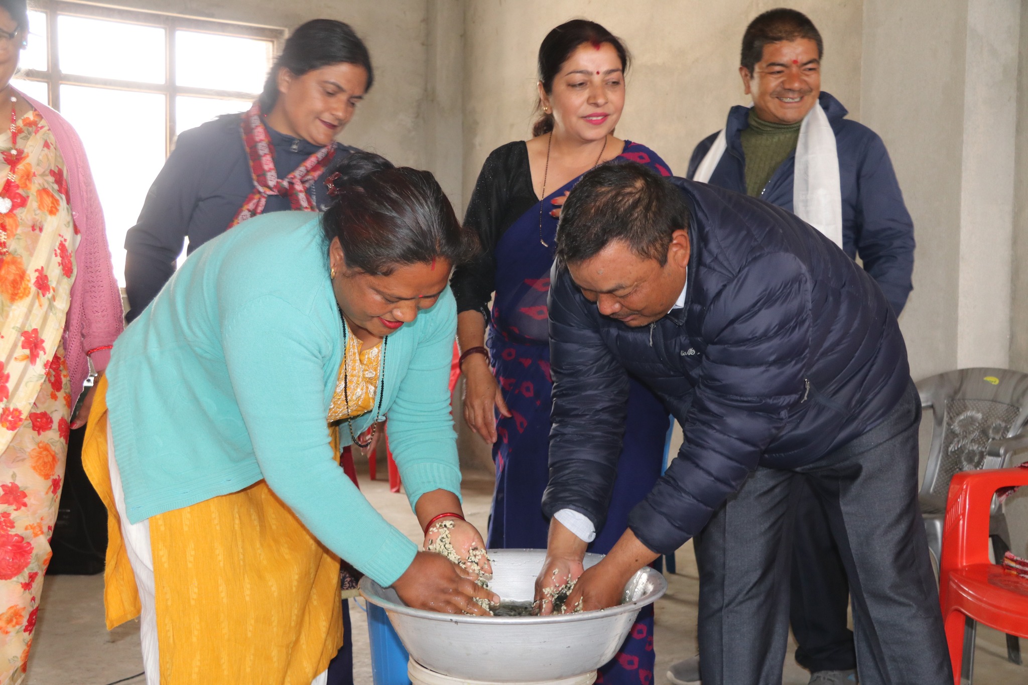 गोकर्णेश्वर- २ मा व्यवसायिक १० दिने अचार र मस्यौरा बनाउने तालिम शुरु