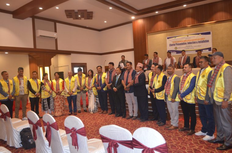 लायन्स क्लब अफ काठमाडौँ स्किल डेभलपमेन्टको पदस्थापन
