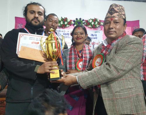 राााष्ट्रिय खुुुुल्ला रापिड बुद्धिचाल  प्रतियोगिताको उपाधि दोलखाका आशिष  फुयाललाई