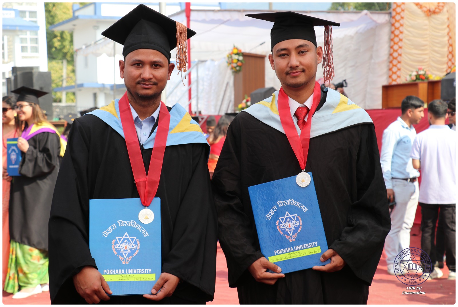 नेपाल इन्जिनियरिङ कलेजका दुई विद्यार्थीलाई कुलपति पदक,२९ जना डीन लिस्टमा