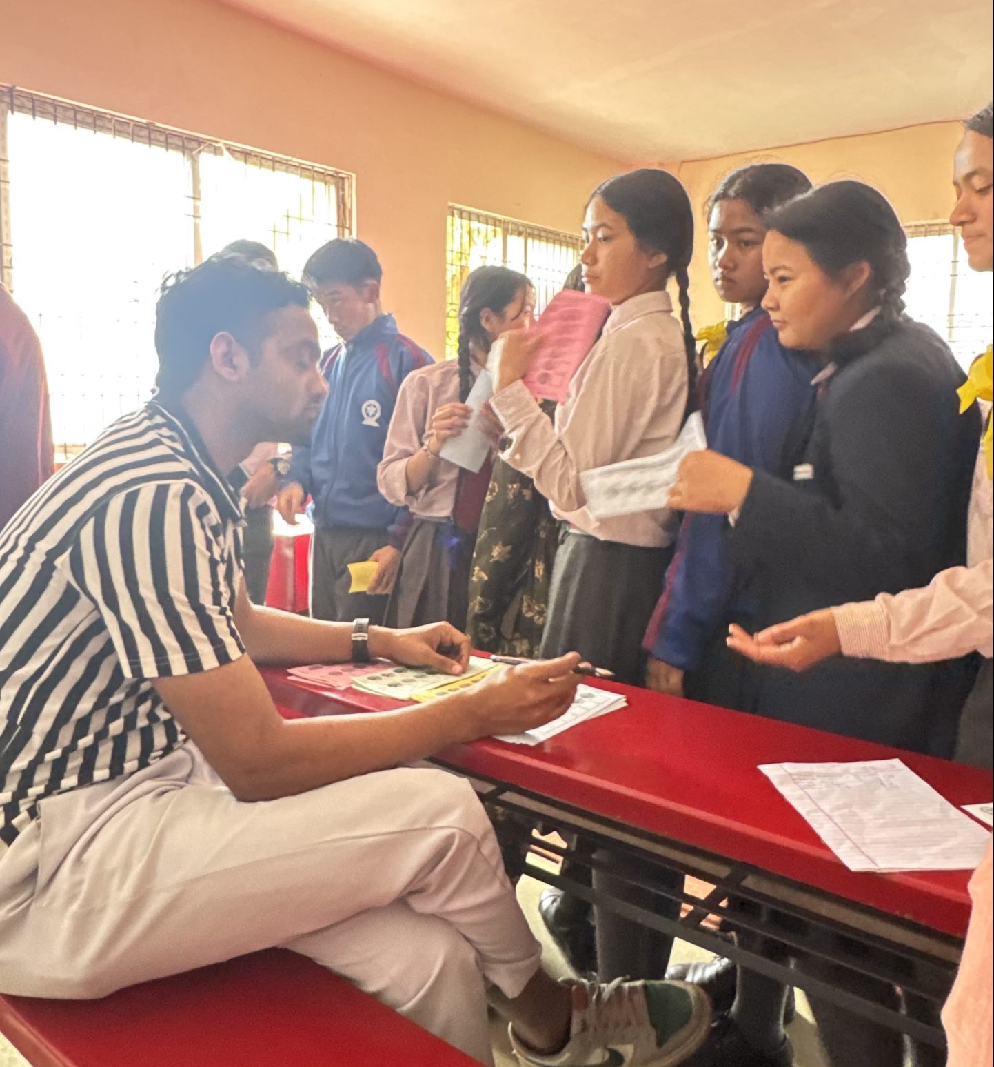 बोधि सदन सेकेन्डरी स्कुलमा विद्यार्थी परिषद निर्वाचन  सम्पन्न