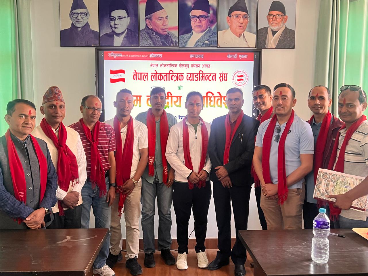 सविनको अध्यक्षतामा लोकतान्त्रिक ब्याडमिन्टन संघ गठन