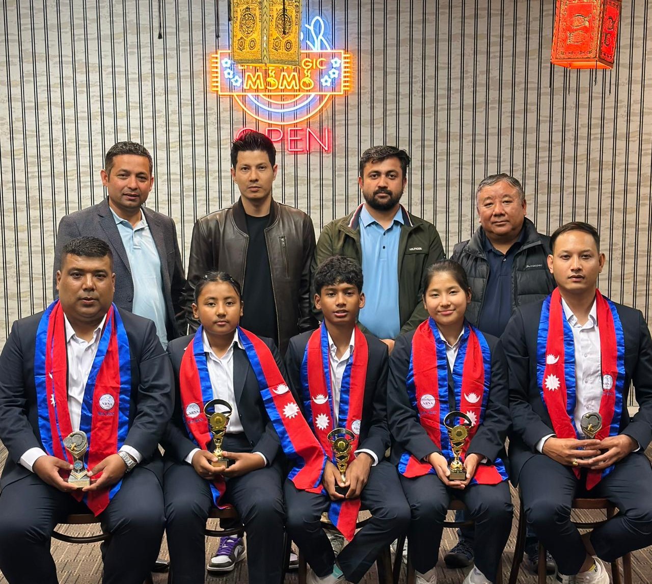 एनआरएनए वेस्टर्न अष्ट्रेलियाद्वारा नेपाली खेलाडी सम्मानित