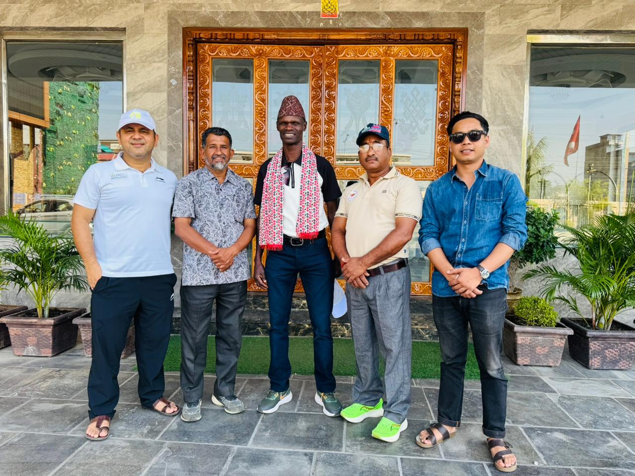 कमनवेल्थ गेम्स २०१० का गोल्डमेडलिस्ट जोन नेपालगन्जमा