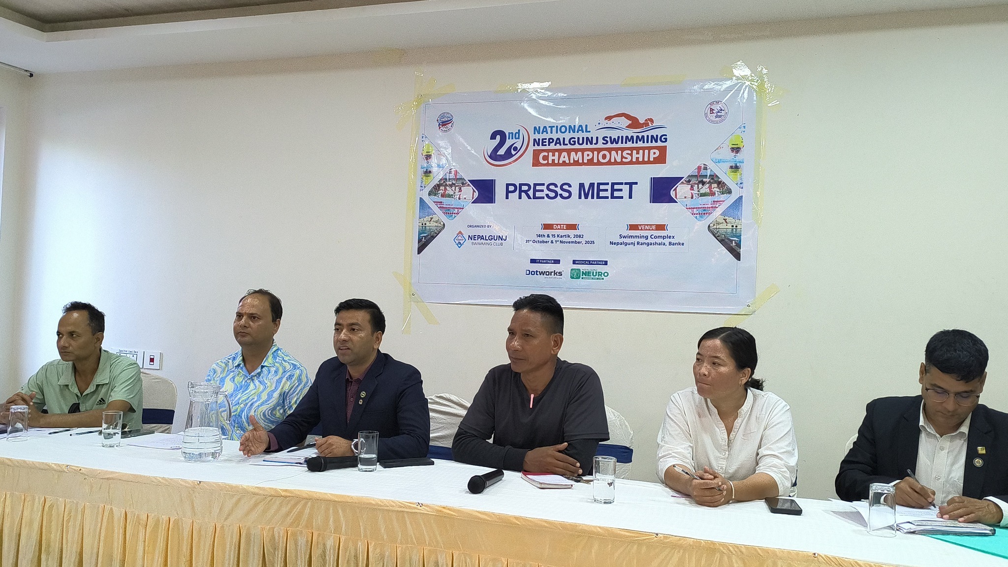 नेपालगन्ज स्वीमिङ क्लब बाँकेले राष्ट्रिय पौडी प्रतियोगिता गर्ने