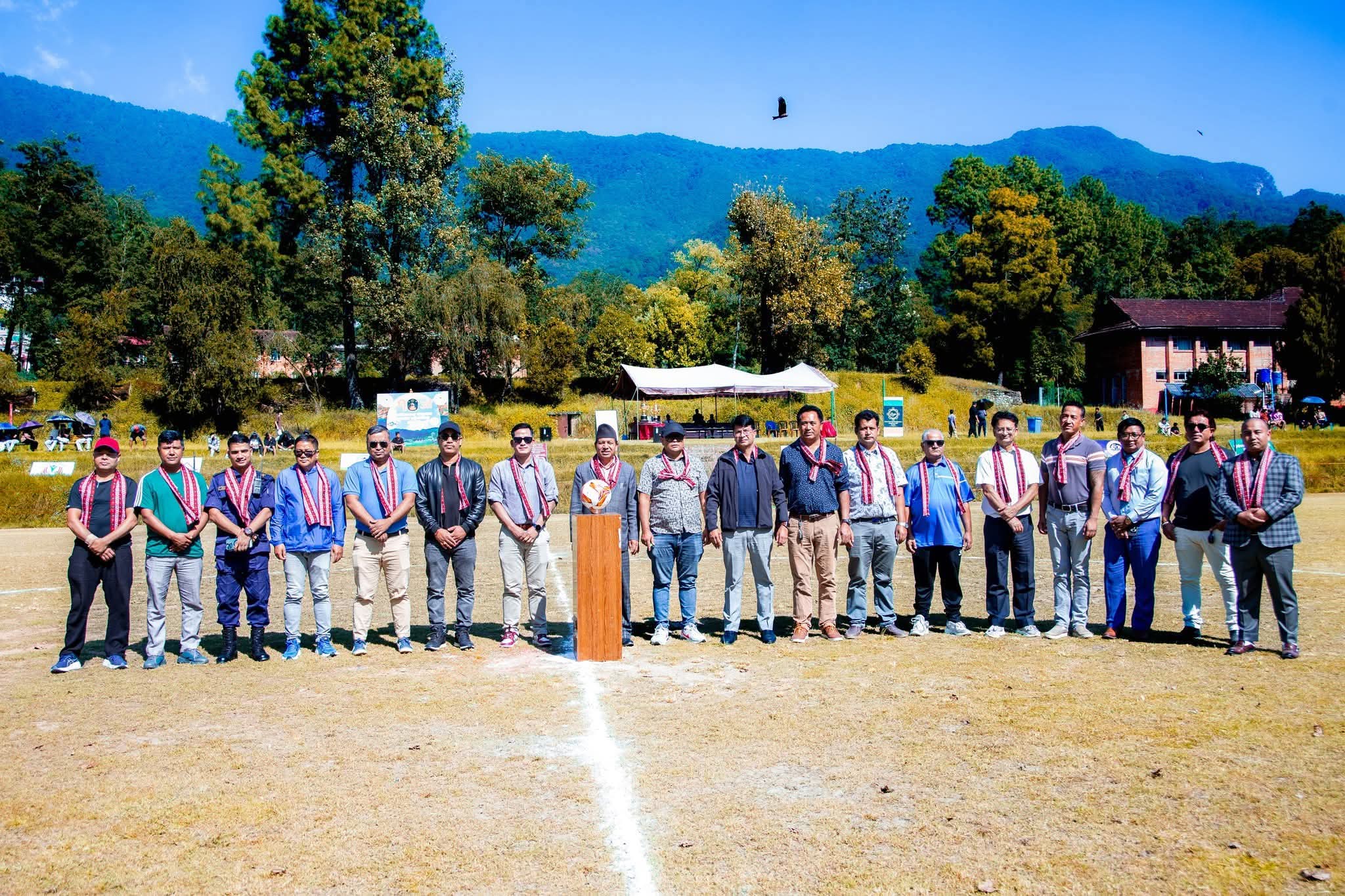 १०औं बुढानिलकण्ठ नगरकप फुटबल प्रतियोगिता उद्घाटन