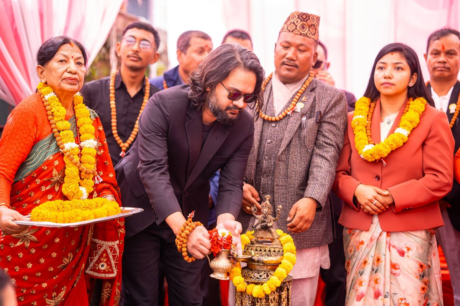 जेनजी आन्दोलन पछि पहिलो पटक सार्वजनिक कार्यक्रममा बालेन :व्रह्माको मन्दिर समुद्घाटन