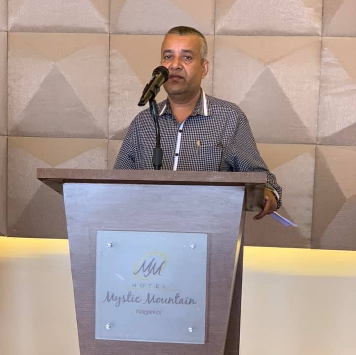 काठमाण्डौ क्षेत्र नं ४ बाट महाधिवेसनमा राजन कुमार पोखरेलको उम्मेद्वारी