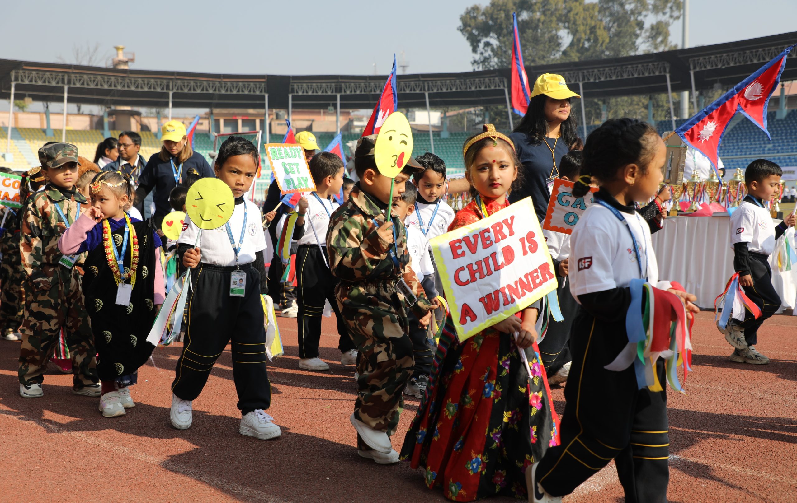 उत्साहजनक सहभागितामा किन्डर ओलम्पिक सम्पन्न
