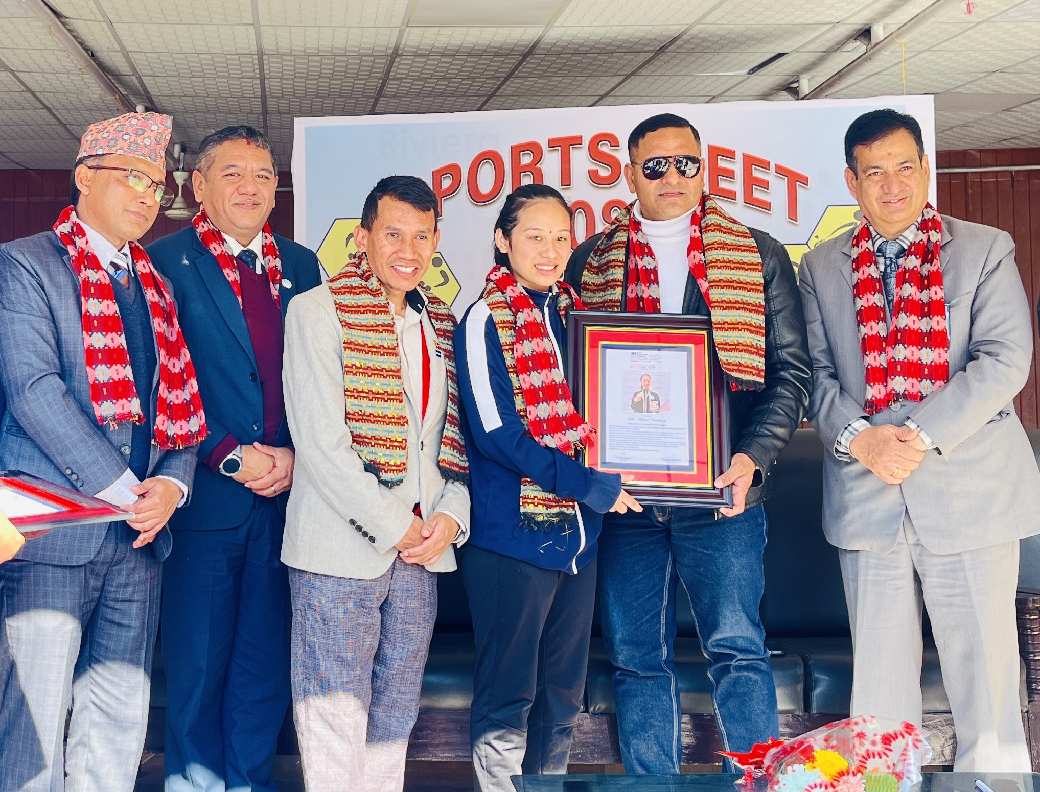 रेनुलाई रिभेरा इन्टरनेसनल एकेडेमीको सम्मान