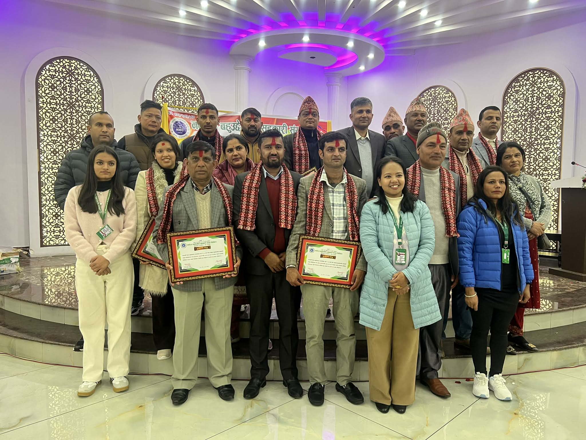 नवोदय बहुउद्देश्यीय सहकारी संस्था लि.को १८ औ साधारण सभा सम्पन्न,को को छन कार्यसमितिमा ?