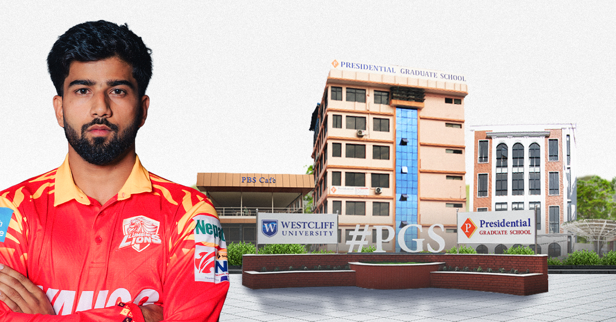एनपीएलका इमर्जिङ प्लेयर तिलकलाई प्रेसिडेन्सियल कलेजद्वारा १५ लाख रुपैयाँको स्कलरसिप