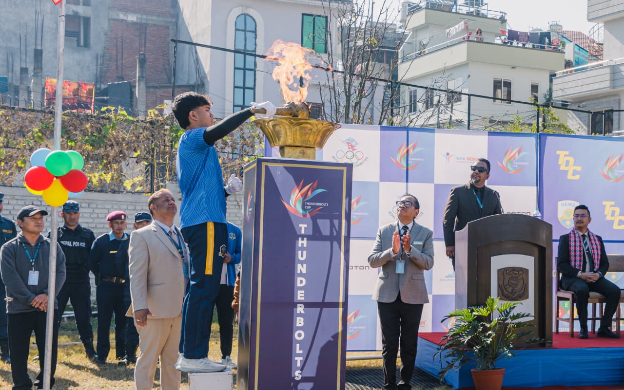 जेम्स थन्डरबोल्ट्स कप २०२५ शुरु एक : सयभन्दा वढी विद्यालयका ३५ सय खेलाडीको सहभागिता