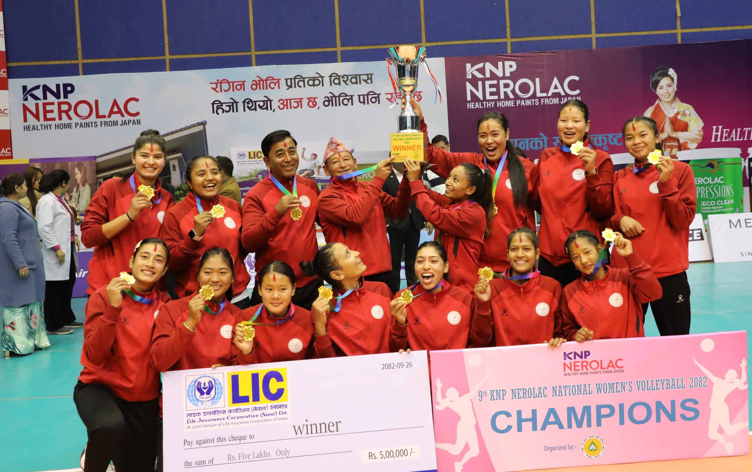 न्यु डायमन्ड दोश्रोपटक च्याम्पियन बन्यो