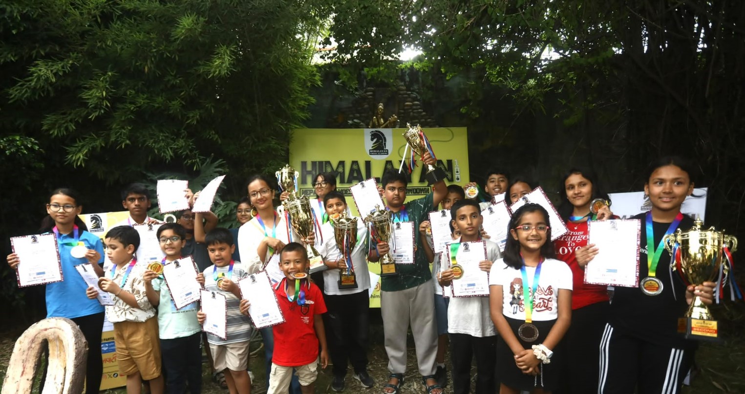 । हिमालयन १०० : तेस्रो संस्करणको यू–१५ खुला तथा महिला ब्लिट्ज चेसमा हार्दिक र पूजा च्याम्पियन