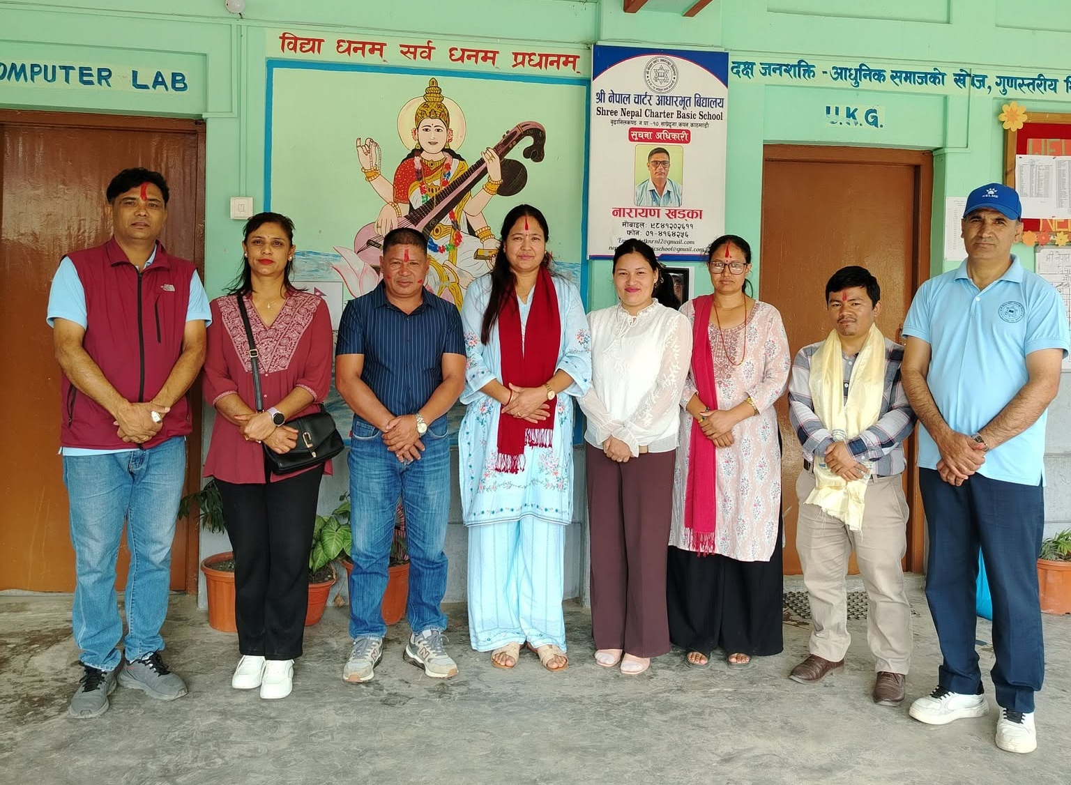 नेपाल चार्टर आधारभूत विद्यालय व्यवस्थापन समिती अध्यक्षमा चन्द्रमान श्रेष्ठ,को को बने ?